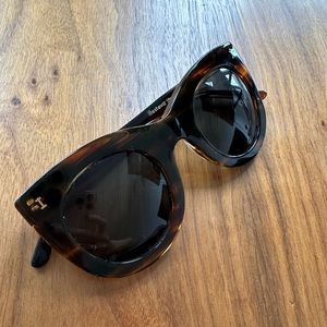 Illesteva Boca Tortoise Cat-eye Sunglasses
